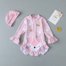 MK女童衝浪防磨衣套裝