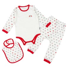 Dong mulone 可愛小狗包屁衣+圍兜