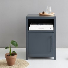 마켓비 피도르 캐비넷 협탁 350510, 다크그레이