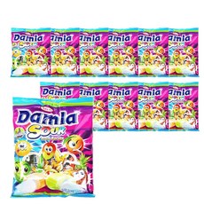 Damla 酸味夾心軟糖, 90g, 12袋