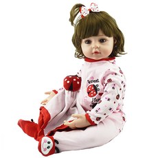 FIRST FAMILY 蝴蝶結女孩娃娃 48cm