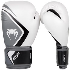 VENUM Contender 2.0 拳擊手套 雙手套組, 白色 + 灰色 + 黑色