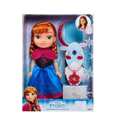 겨울왕국 안나인형 + 악세서리 완구세트 84191-I, 혼합색상, 1개