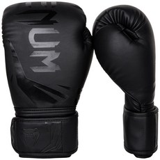 VENUM Challenger 3.0 拳擊手套 雙手, 黑色 + 黑色, 1套