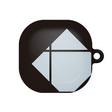 바니몽 갤럭시 버즈2프로/버즈2/버즈프로/버즈라이브 센치무드 하드 케이스, 03 라인앤그레이