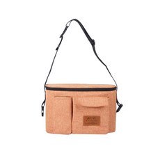 嬰兒車簡約口袋收納包, 淺橘色, 1入