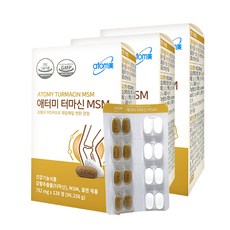 atomy 艾多美 Termacin MSM薑黃素骨骼護理保健錠, 96.256g, 3盒