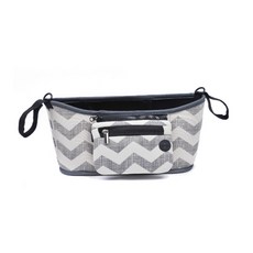 嬰兒車拉鍊收納包, 波紋款, 1入