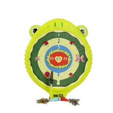Kes.B 運動青蛙飛鏢遊戲, 混合顏色, 1個