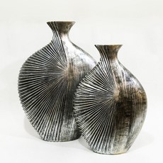 貝殼花瓶 2件組 C1019, 單色