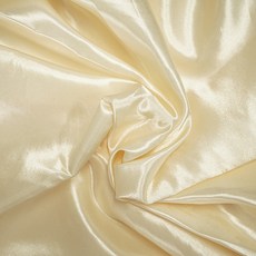 緞面寬幅布料, 淡黃色