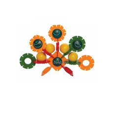 LUDUS有趣的花塊 234入, 混合顏色