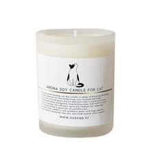 BONPUPPY 貓咪香氛蠟燭, 150ml, 1個