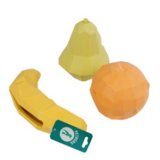 PETRONG 狗水果玩具 3件套 PTR328, 混色, 1套
