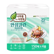 Namureul Simneun Saramdeul 廚房紙巾 150抽, 130張, 4捲