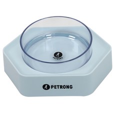 PETRONG 多邊形簡易寵物餐桌1 PTR502, 藍色, 1個