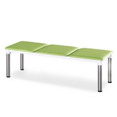 태강퍼니처 플렛 3인용 벤치, 그린