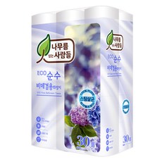 Namureul Simneun Saramdeul ECO Pure3層廁用捲筒衛生紙 30m, 30捲, 1袋