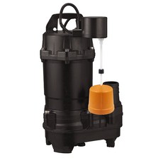 Hanil 1/2HP 立式自動潛水泵用於污水排放 IPV-417-NFL, 1個