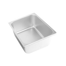 營業用不鏽鋼調理盆 1/2尺寸 不鏽鋼盆 主體 15cm, 1個