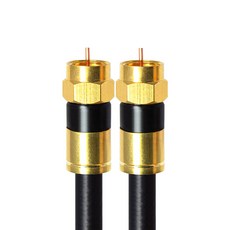 韓國製 RF 5C 金色黑色同軸電纜, CP-1272, 1個