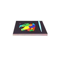 Joan Miro 50p草稿紙+草筆90614套組, 混色