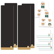 Pandamong 柴犬磁鐵備忘錄全套 2入 MONS04-2, 左右