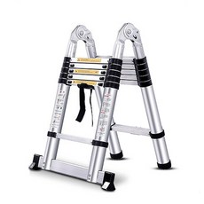 리얼공구 AH형 알루미늄 접이식 안테나 사다리 6단, 1개