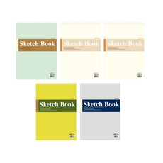 希望筆記本公司 專家用白色內頁素描本 隨機出貨 5入, 4開, 9張