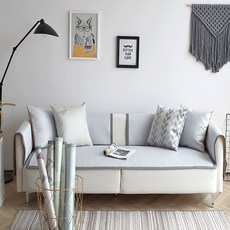 알럽홈 썸머 쿨 아이스실크 논슬립 소파패드