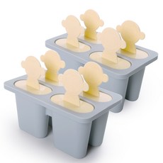 youhouse 矽膠雪酪模具, 灰色, 2個