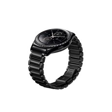 Galaxy Active 1/2/Watch 3/Watch4/Watch4 Classic 20mm簡約陶瓷錶帶 40/41/42mm通用, 黑色的, 1個