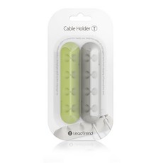 Lead Trend 立物創意 電纜固定器 T 綠色, 1套