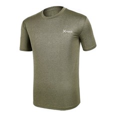 엑스트라스포티 남성용 아이스필 시원한 냉감 멜란지 라운드 반팔 티셔츠