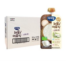 아이밀 처음이유식 100g, 산양유미음, 10개