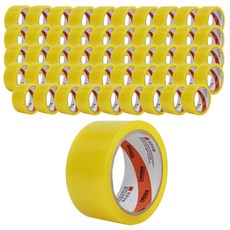 WONJUNTAPE 透明重包裝 48mm x 50m, 單一顏色, 50個
