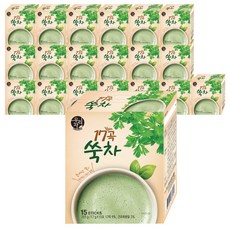 우리차 17곡 쑥차, 17g, 15개입