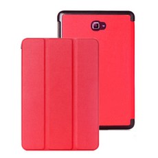 with S pen 태블릿PC 스마트 케이스, 레드, 1개