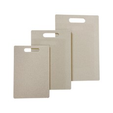 麥梗纖維製砧板 3件組, 1套, 3個砧板