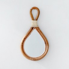 MARKET B LIDEN 藤編鏡子 VD303006 28 x 53 cm, 混合色