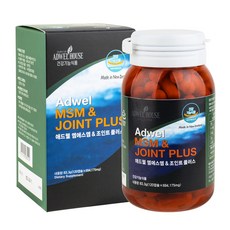 ADWEL HOUSE MSM及Joint補充膠囊, 120顆, 1罐