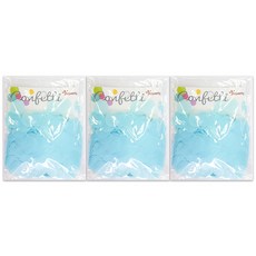 Joyparty 派對裝飾圓形紙片 3入, 淺藍