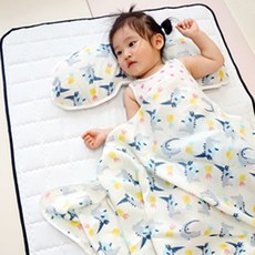 aunt mimi 孩童雙面涼感墊, 黑色