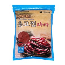 Onggojip燉煮涼拌用辣椒粉 中辣, 1kg, 1包
