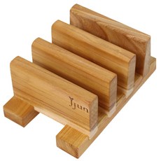 JJun 胡桃櫸木砧板架 3 件, 1組, 單品