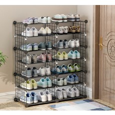 GAPANG 塑料窄入口鞋櫃黑色 P, 1個