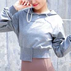 Naya Style女款瑜珈運動連帽T A-710