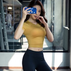 NAYA STYLE 女款瑜珈短袖T恤 A-783-1