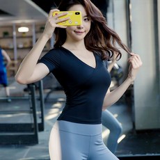 NAYA STYLE 女性瑜伽短袖A-785-1