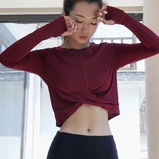 Naya Style女款瑜珈長袖T恤 A-776-3